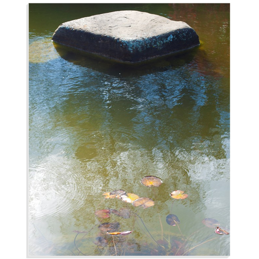 Zen Pond Acrylic Print