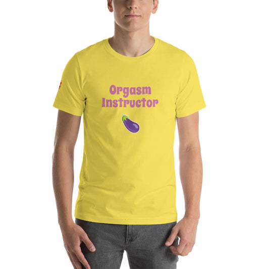 Orgasm Instructor Short-Sleeve Unisex T-Shirt