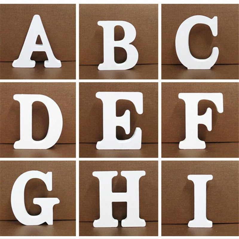 6 inch White Foam Letters - Great for Arts and Craft & DIY (Letter C)